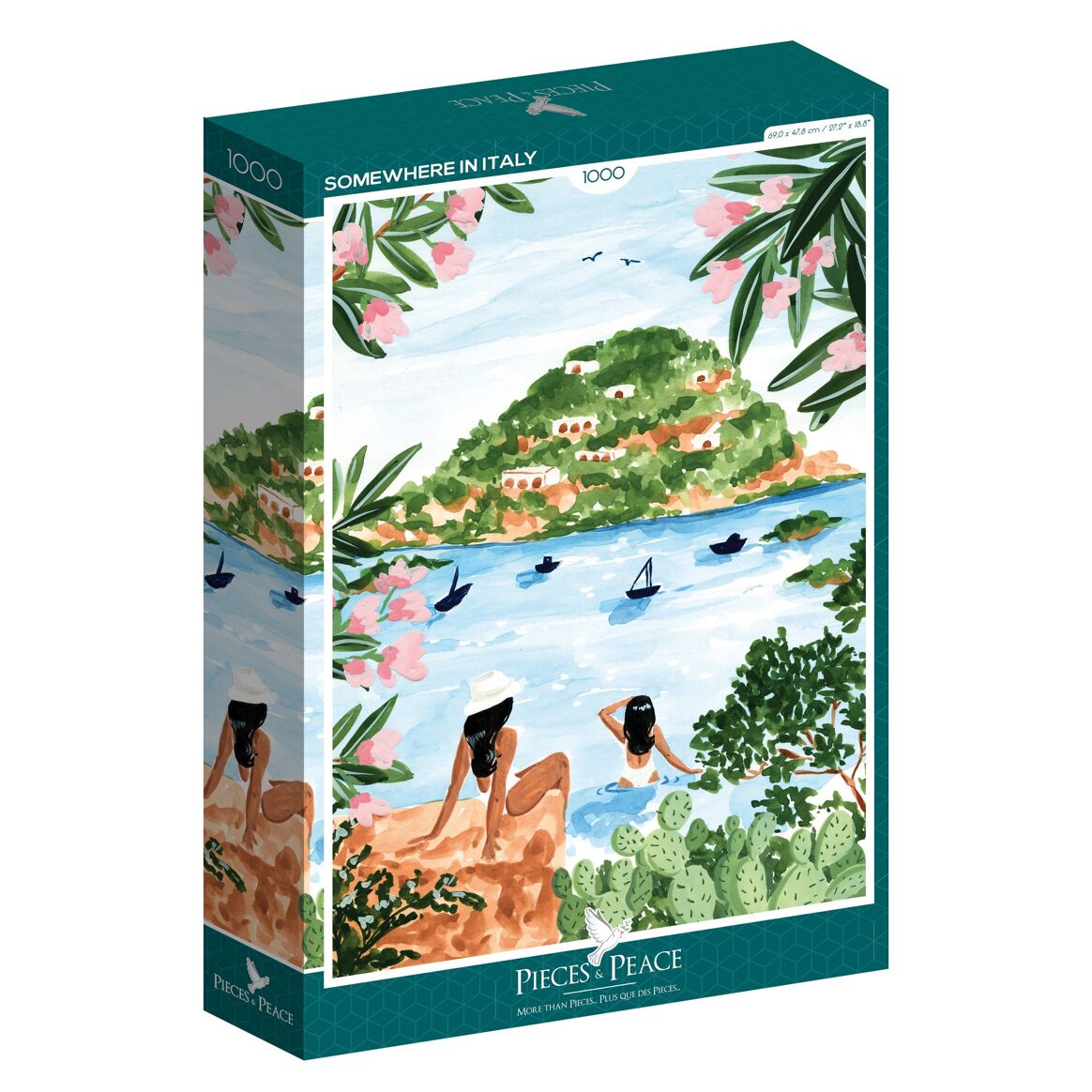 Puzzle Pieces&Peace 1000 pièces - Somewhere in Italy