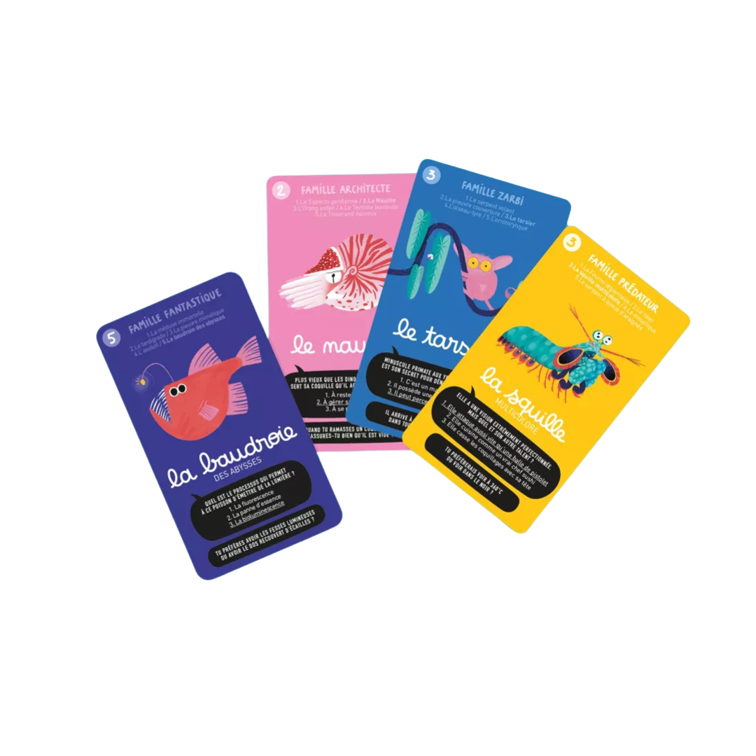 SUPER BESTIOLES - Le jeu de 7 familles Minus