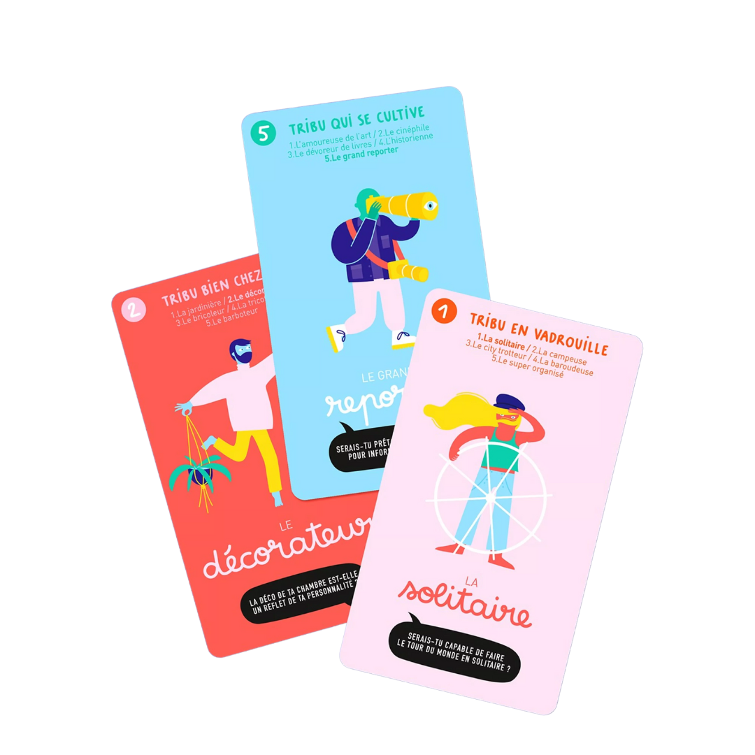 SUPER TRIBUS - Le jeu de 7 familles Minus