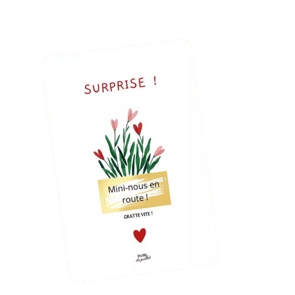 Carte à gratter - Surprise