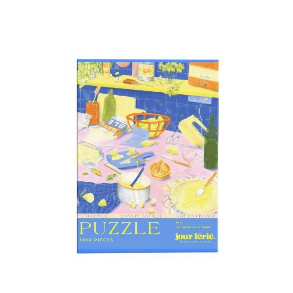 Puzzle Jour Férié - La tarte au citron