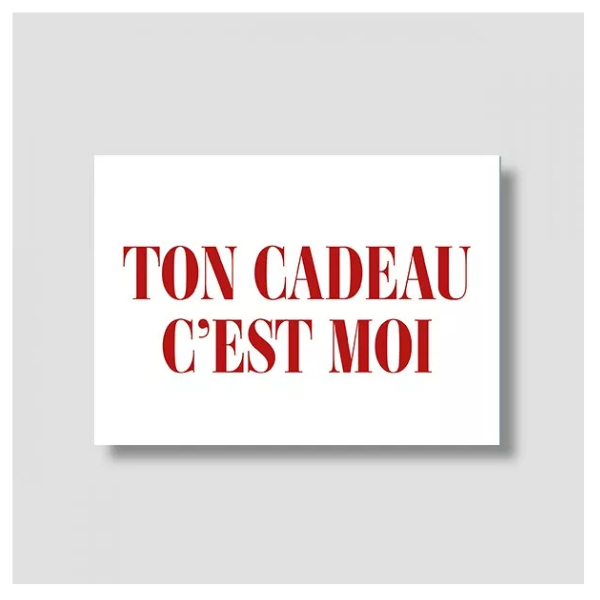 Bulma Carte - Ton cadeau c'est moi