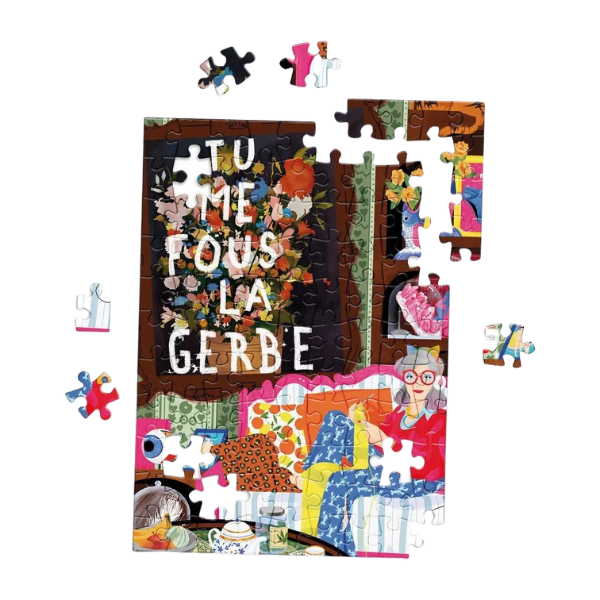 La puzzlerie - Mini puzzle - Gerbe