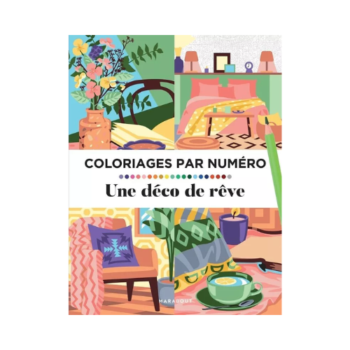 Marabout - Coloriages mystères - Une déco de rêve