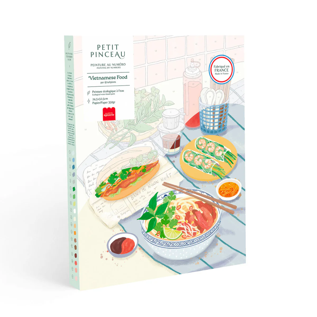 Peinture à Numéro Petit Pinceau - Vietnamese Food