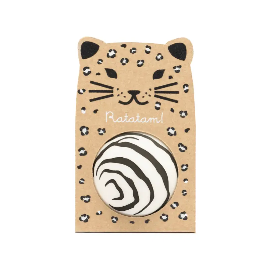 Ratatam - Balle rebondissante Zèbre