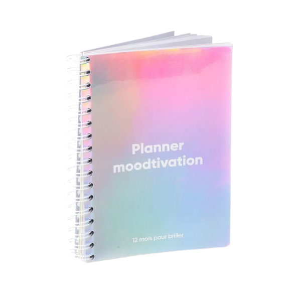 Planner Mensuel Moodtivation - 12 mois pour briller