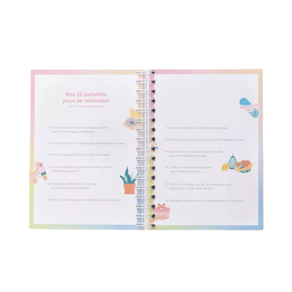 Planner Mensuel Moodtivation - 12 mois pour briller