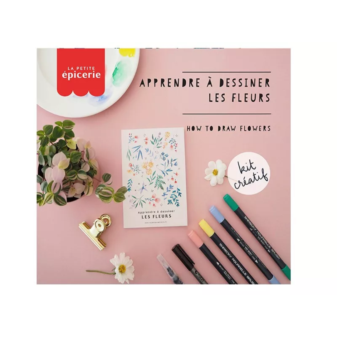 La petite épicerie - Apprendre à dessiner les fleurs