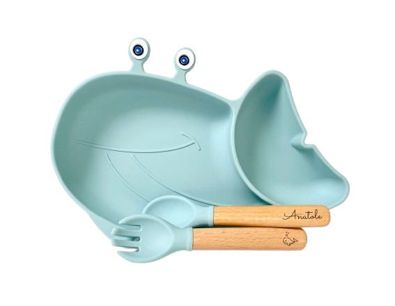 Les petits citrons - Set repas Baleine + couvert