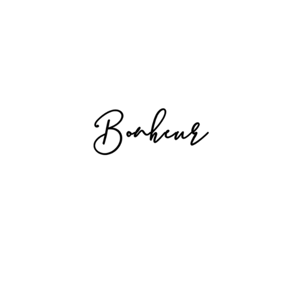 Sioou - Tatouages Éphémères - Bonheur