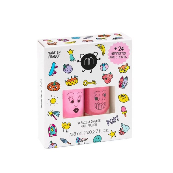 Nailmatic - Coffret Stickers et Vernis Enfant