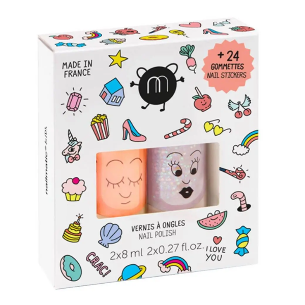 Nailmatic - Coffret Stickers et Vernis Enfant
