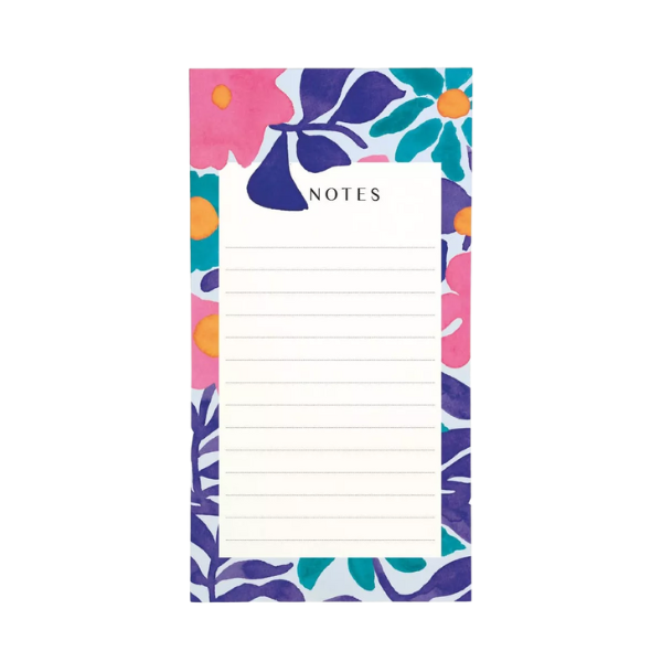 Quartier Libre - Bloc-notes Flowers