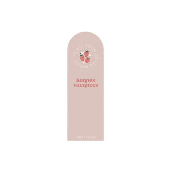 Marque-page - Merci pour cette belle année