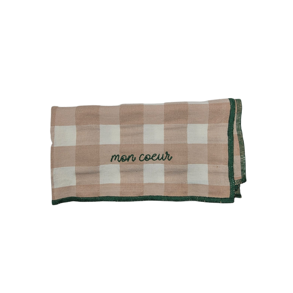 Serviette de table - Mon coeur