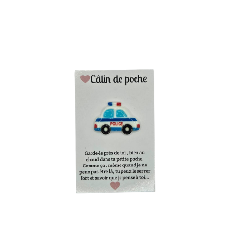 Câlin de Poche - Camion Police