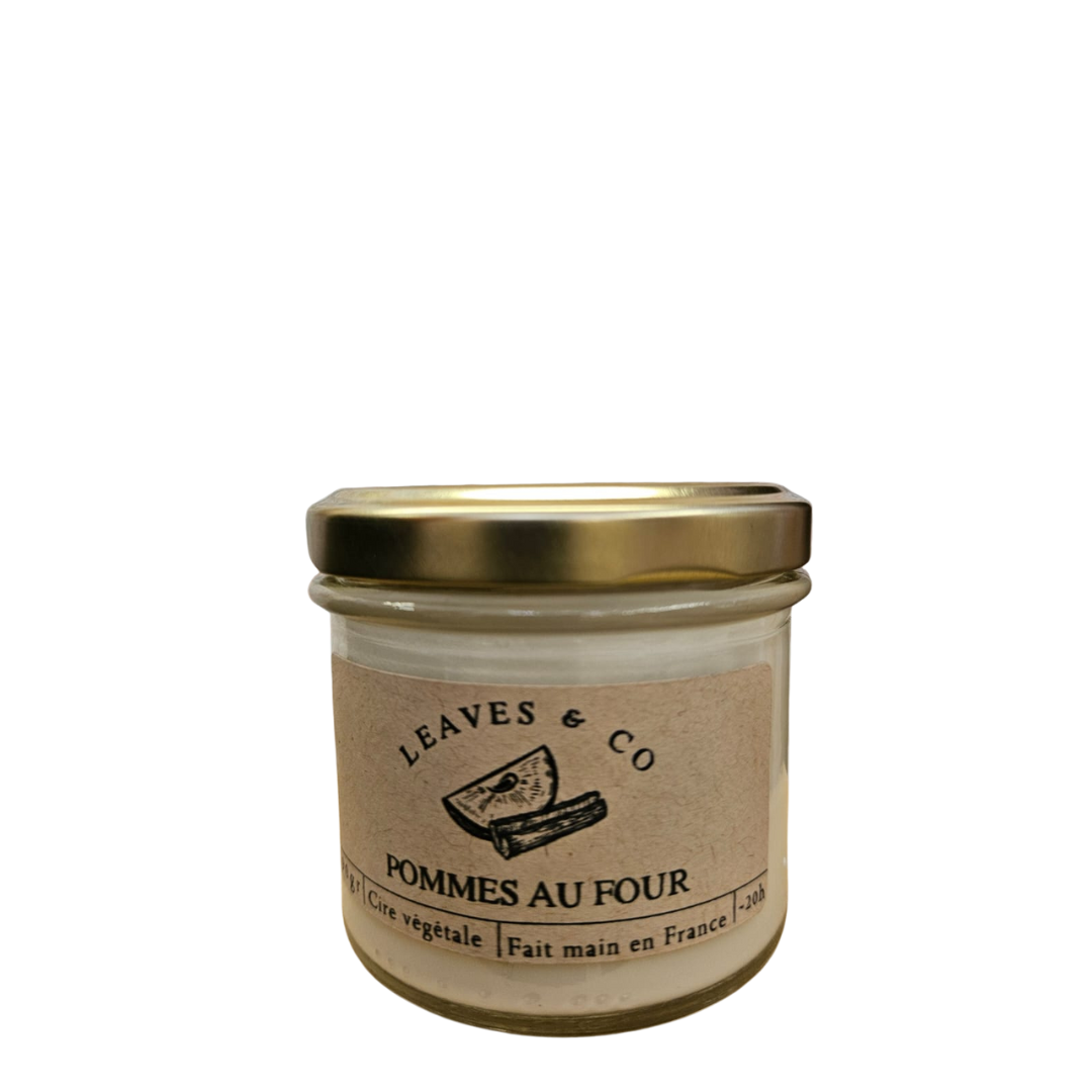 Leaves & Co - Bougies Pomme au four