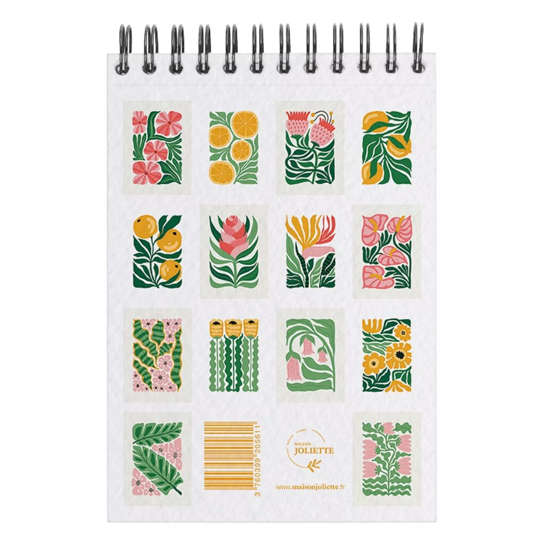 Maison Joliette - Carnet de coloriage A6 - Tropical