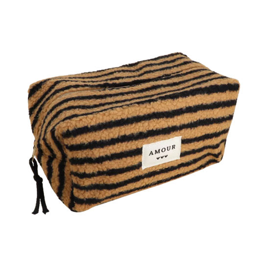 Bohm - Trousse de toilette - Moumoutte Caramel noir