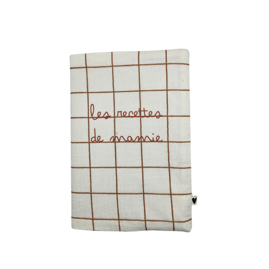Atelier Wagram - Protège carnet A5 + carnet inclus - Les recettes de Mamie