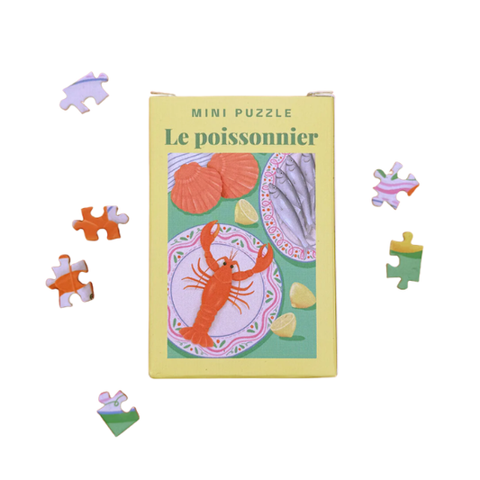Mini puzzle 99 pièces - Le poissonnier