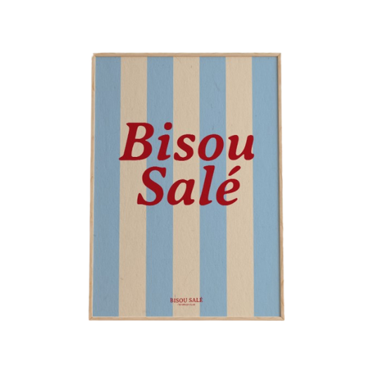 Breizh club - Affiche "Bisou salé"