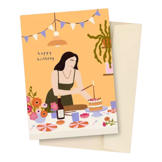 POSE - Carte postale Party girl