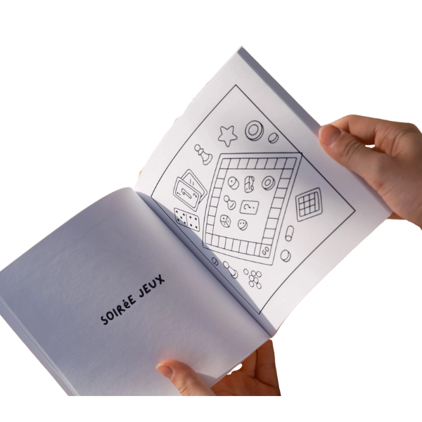 Livre de coloriage – Moments de vie