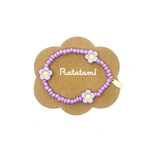 Ratatam - Bracelet enfant – Fleurs colorées