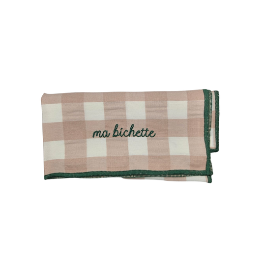 Serviette de table - Ma bichette