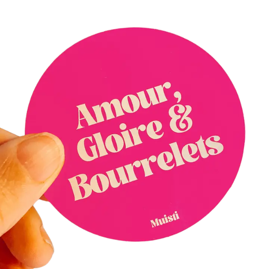Muisti - Sticker - Sticker - Amour, gloire & bourrelets