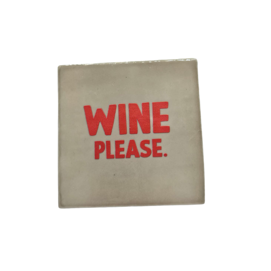 Studio Meuk - Carreau à accrocher - Wine please
