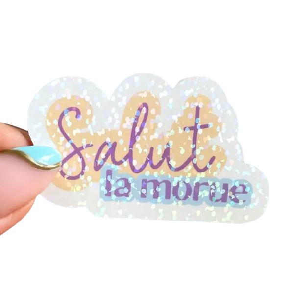 Sticker - salut la morue