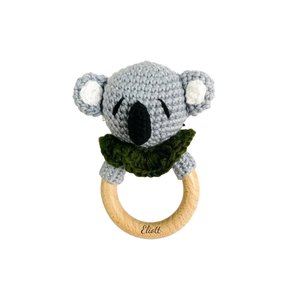 Hochet en crochet pour Bébé - Koala