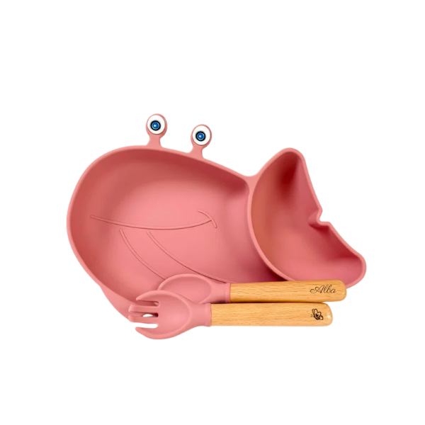 Les petits citrons - Set repas Baleine + couvert