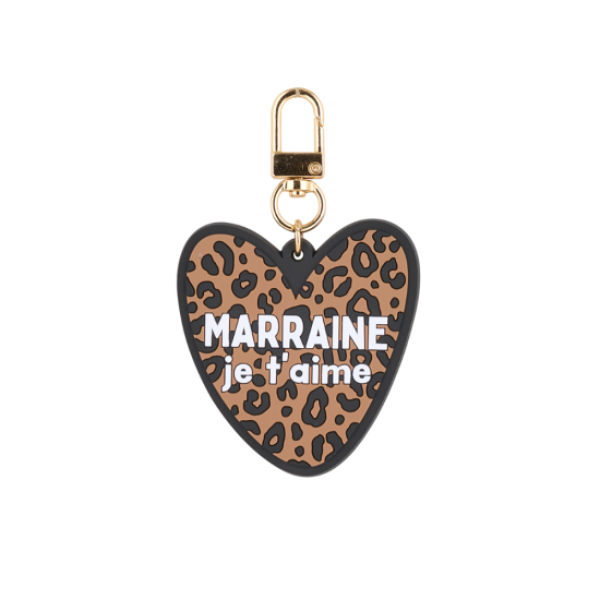 Atelier Wagram - Porte clé Marraine je t'aime