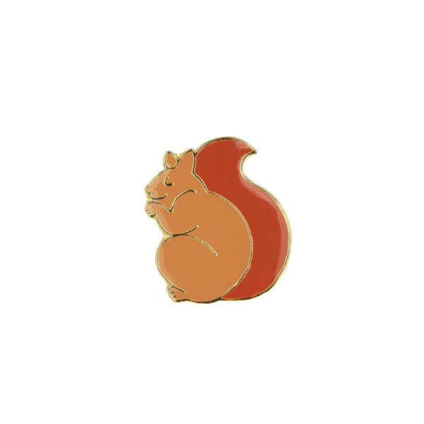 Coucou Suzette - Pin’s Ecureuil