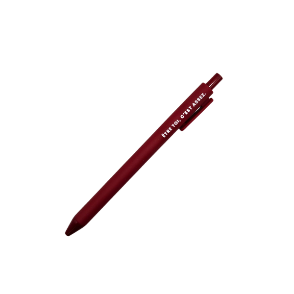 Stylo Take Kare – Encre noire - Etre toi, c'est assez