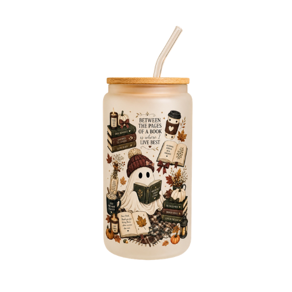 Gobelet en verre à motifs – 500 ml