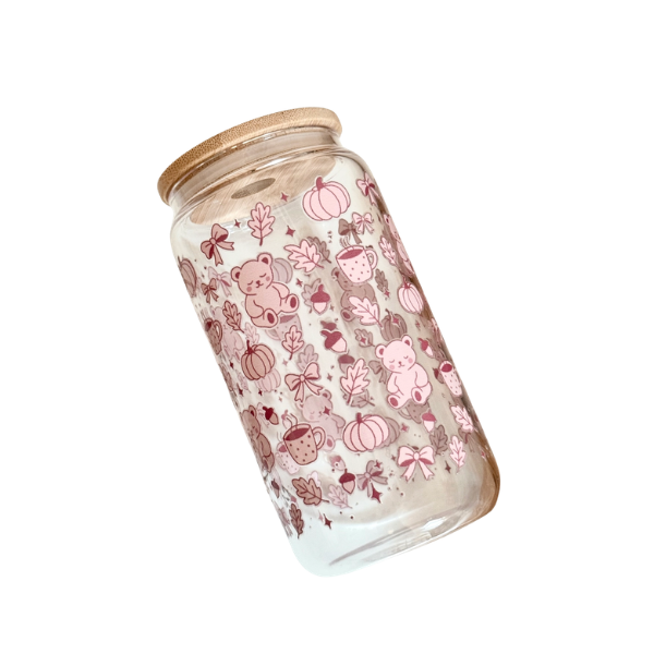 Gobelet en verre à motifs – 500 ml