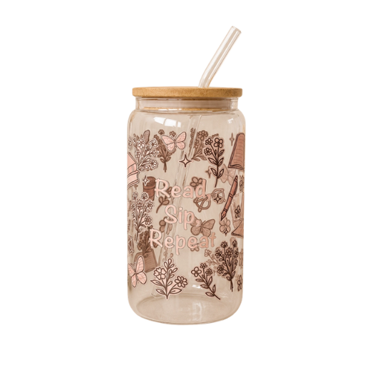 Gobelet en verre à motifs – 500 ml