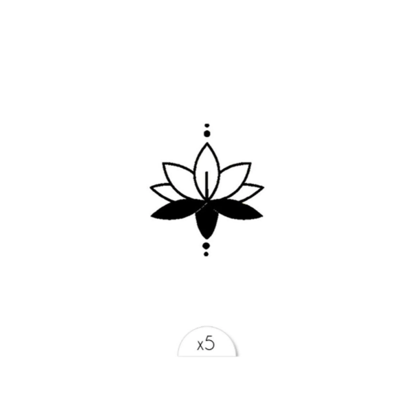 Sioou - Tatouages Éphémères - Lotus