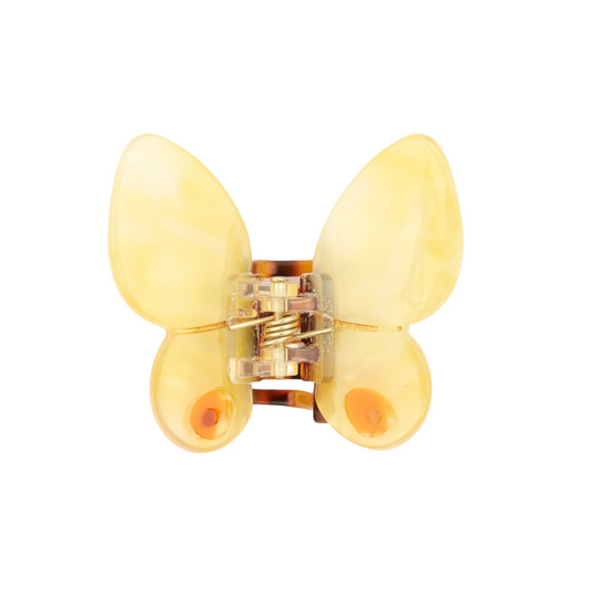 Coucou Suzette - Mini pince Papillon Jaune