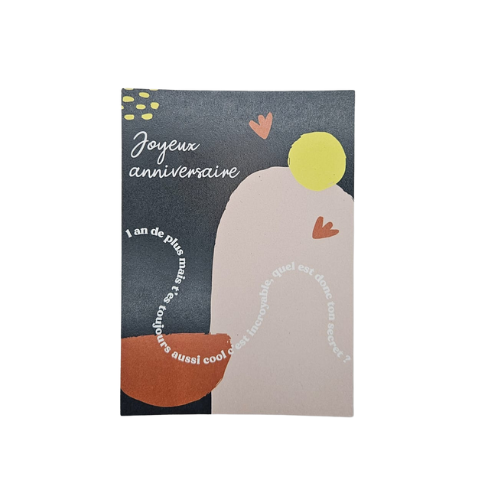 Aurélie Kacel - Carte postale  – Joyeux anniversaire