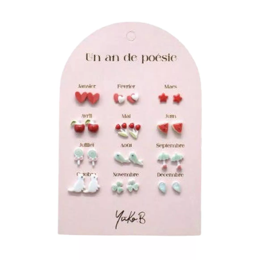 Yuko.b - Un an de poésie - Rouge