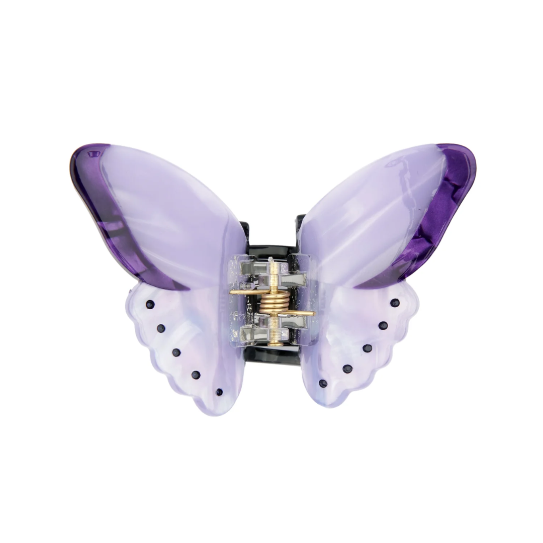 Coucou Suzette - Mini pince Papillon Mauve