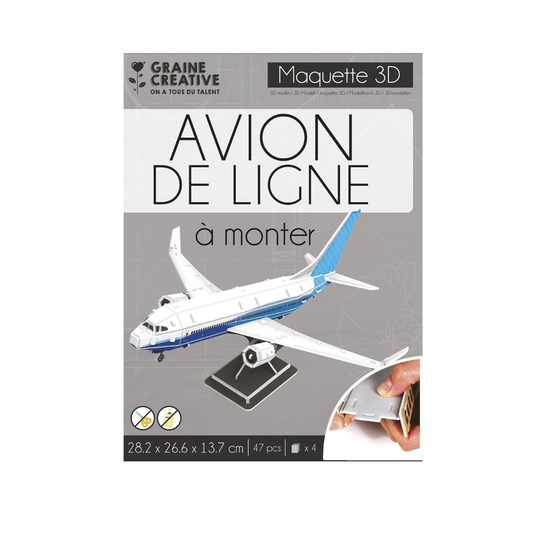 Maquette 3D - Avion de ligne