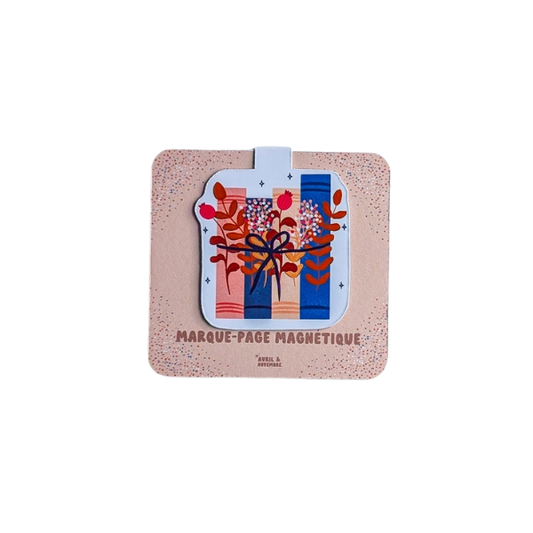 Marque-pages magnétiques - Livres et feuillages