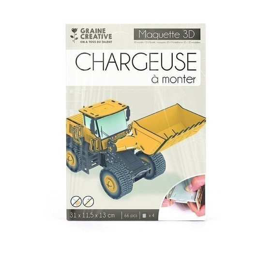 Maquette 3D - Chargeuse